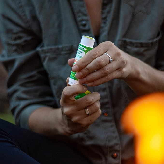Badger Bug Repellent, Easy to Use Travel Stick, DEET-Free Mosquito Repellent & Insect Protection, Certified Organic Essential Oil Balm-CubbioJoy