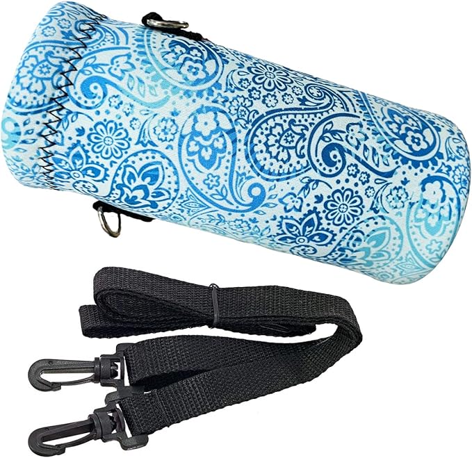AUPET Water Bottle Bag Carrier,24oz/32oz Insulated Neoprene bottle Sling Holder Case Pouch Cover for 1000ML/750ML Bottles with Shoulder Strap for walking-CubbioJoy