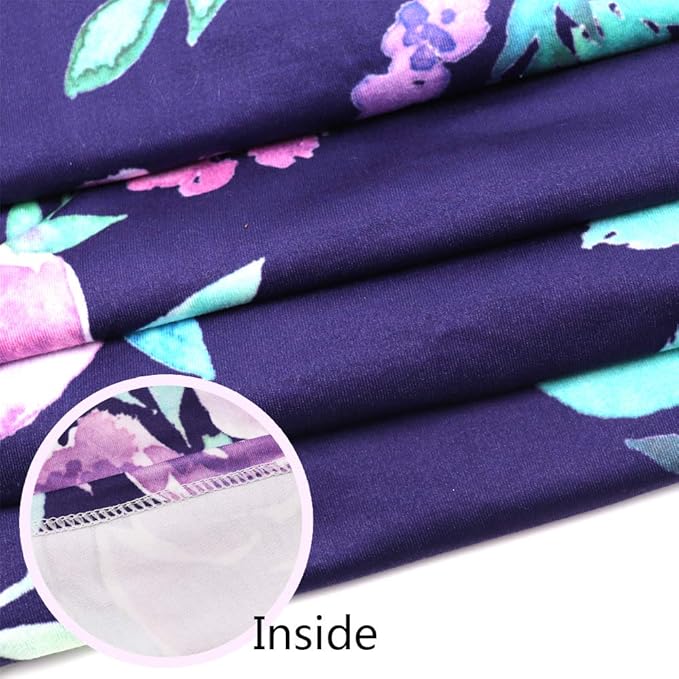 Carseat Cover Girls, Multiuse - Nursing Breastfeeding Covers, Purple Flower Theme, Car seat Canopy, Stretchy Soft Breathable-CubbioJoy