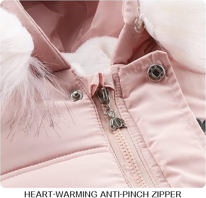 Baby Girl Winter Snowsuit Toddler Jacket Clothes For Boy Infant Jumpsuit Hoodied-CubbioJoy