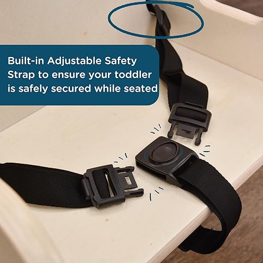 Children’s Factory Toddler Chair with Strap, Baby Activity Seat, Toddler Feeding Chair, 9" H Seat-CubbioJoy