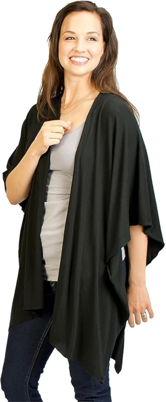 Bamboobies Breastfeeding Shawl - Nursing Cover for Breastfeeding - Ultra-soft-CubbioJoy