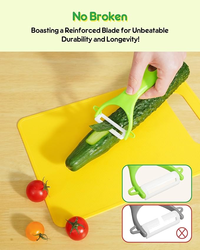 38 Pcs Kids Knife Set, BPA Free Montessori Kitchen Cooking Tools-Kid Safe Knifes, Crinkle Cutters, Avocado Slicer, Cutting Board, Peeler, Apron Gloves Set, Kitchen Tools for 3+ Year Old Girl Boy-CubbioJoy