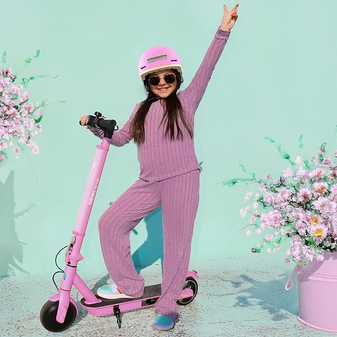 Kid Bike Helmets for Boys and Girls | Fit Head 51-54cm Circumference | CPSC & NTA-8776 Dual Certified | Multi-Sport Helmets with LED Lights, Magnetic Buckle, Detachable Visor-CubbioJoy