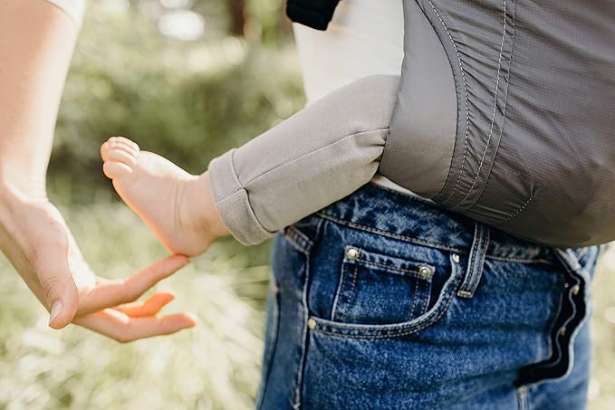 Boba Air Ultra-Lightweight Baby Carrier and Toddler Backpack - Baby Hiking Carrier 3 Months (15-45lbs) - Toddler Backpack and Baby Carrier (Grey)-CubbioJoy