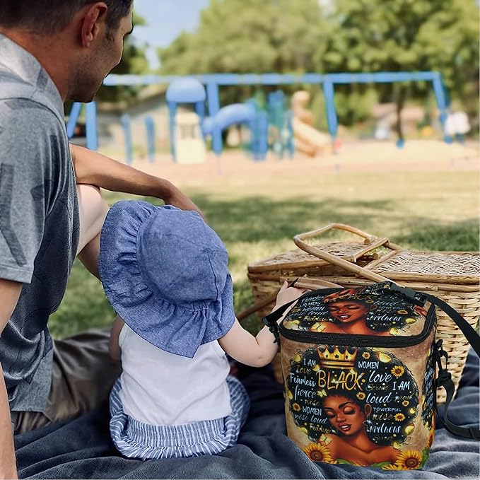 Breastmilk Cooler Bag with Ice Pack Fits 4 Baby Bottles Up To 9 Ounce Insulated cooler Bag Breast Milk Cooler on the Go with Strap Baby Bottle Cooler Bag for Nursing Mom Daycare or Travel-CubbioJoy