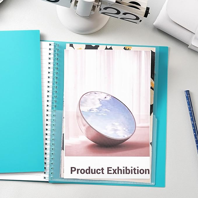 2026 Monthly Planner - JUL 2025 - DEC 2026, Academic Planner 2026, 18 Monthly Calendar with Colorful Tabs, Waterproof Cover (Blue, 8" x10", Notes)-CubbioJoy