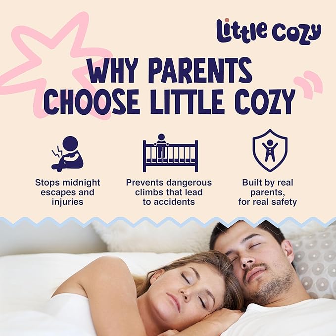 Crib Tent to Keep Baby from Climbing Out – Pop Up Crib Net Canopy with Strong Breathable Mesh, Double Auto-Lock Zippers & Durable Frame – Easy Install Baby Safety Cover for Standard Cribs-CubbioJoy