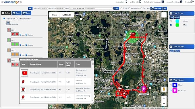 AMERICALOC GPS Tracker. GL300 MXW Series. No subscription required. Pay as you go. Magnet included.-CubbioJoy