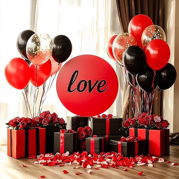 JOYIN 150 Pcs Black Balloons, Different Sizes 18 12 10 5 Inch Black Latex Balloon Arch Kit with Instruction for Birthday Party Graduation Wedding Holiday Decoration-CubbioJoy