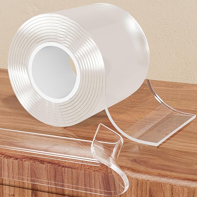 2.6 in x 13.12 FT,Clear Soft Corner Protectors for Furniture Strip,Sharp Edge & Table Bumper,Window Edge,Wall Protector, Soft Corner Guards Safe for Proof,Table Corner Protectors in Family-CubbioJoy