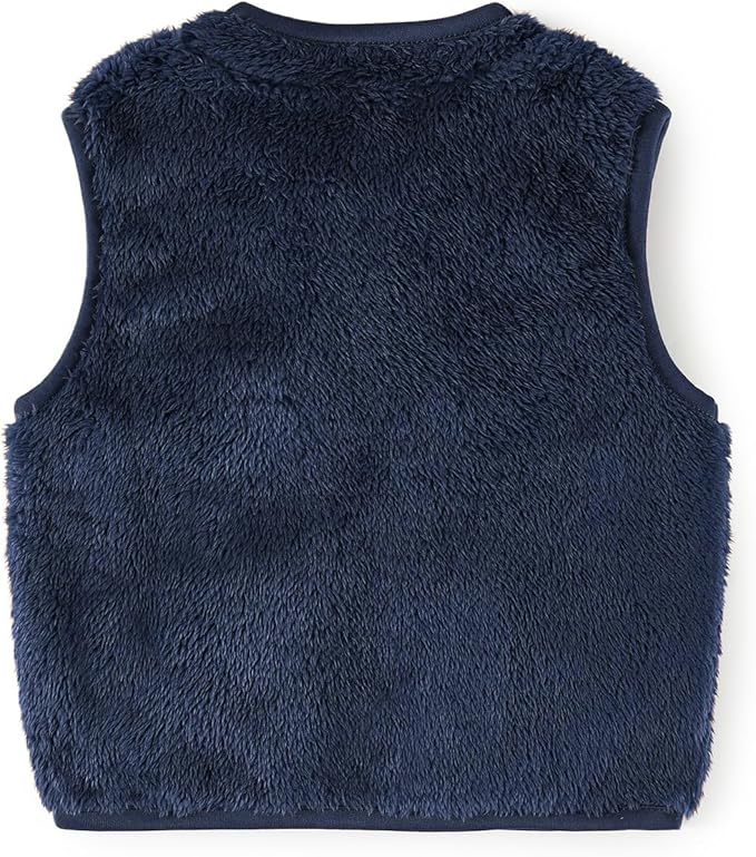 Baby Boys Girls Fleece Vest Zip Up Cute Bear Jackets Fuzzy Fall Winter Warm Clothes Newborn Outwear for Toddler Infant-CubbioJoy