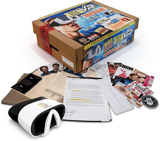 Cold Case VR - The Case of The Fatal Follower - Immersive VR Murder Mystery Party Game - 1 to 6 Players - for Ages 14 and Up-CubbioJoy