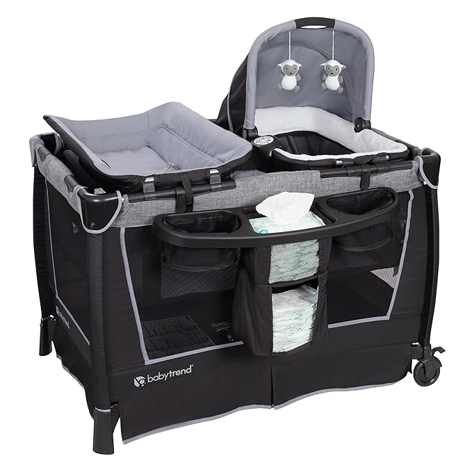 Baby Trend Simply Smart™ Nursery Center, Whisper Grey-CubbioJoy