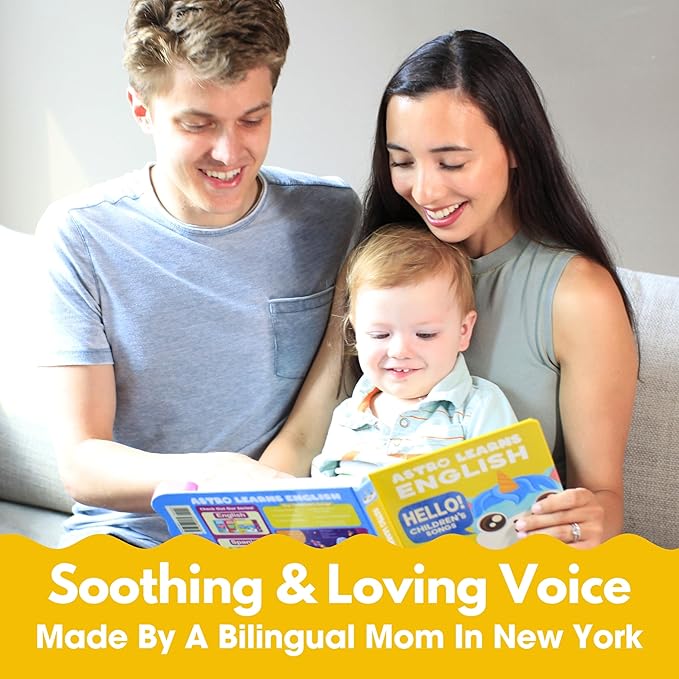 Children's Songs: Musical Toys & Interactive Sound Book for Toddlers 1-3, Baby’s First Year Music Book Gift, Singing Book for 1 Year Old Toddler & Kids, Nursery Rhymes Musical Books & Educational Toy-CubbioJoy