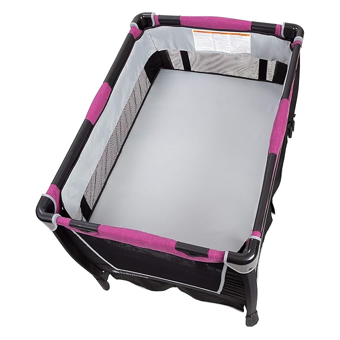 Baby Trend Retreat Nursery Center® Playard, Mulberry-CubbioJoy