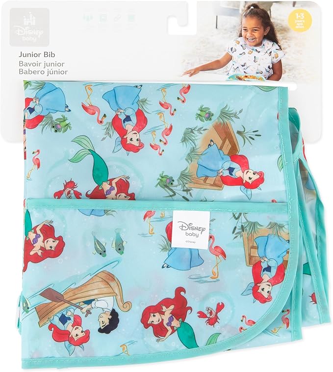 Bumkins Bibs - Toddler Bibs, Waterproof, Large for 1-3 Years, Short Sleeve-CubbioJoy