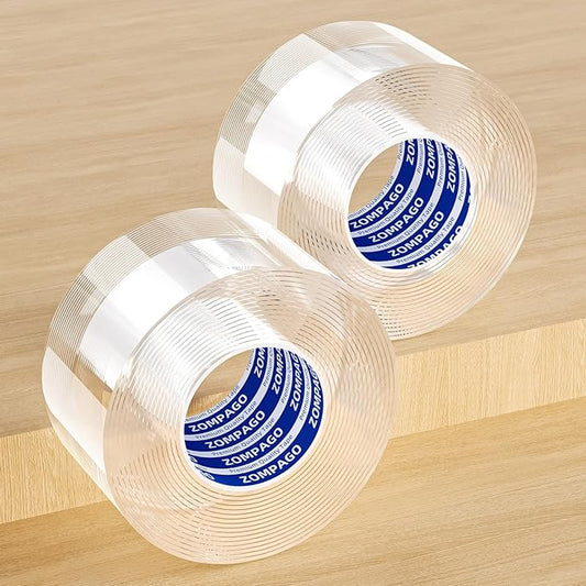 Clear Soft Corner Protectors for Furniture Strip,2in x9.84FT,2 Rolls,Sharp Edge & Table Bumper,Window Edge,Wall Protector, Soft Corner Guards Safe for Proof,Table Corner Protectors in Family-CubbioJoy