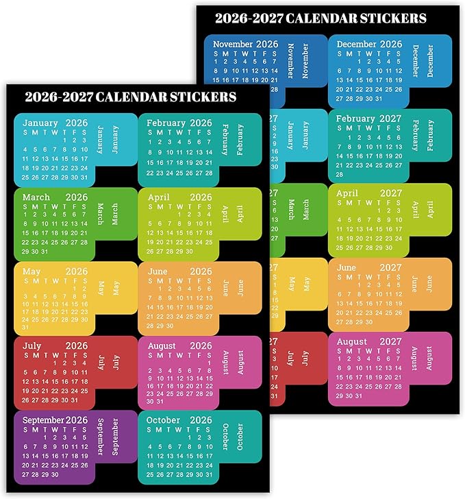 2026 Planner - JAN 2026 - DEC 2026, Planner Weekly and Monthly, Calendar Planner, 8.5" x 11", Leather Cover Planner with Thick Paper, Back Pocket with Notes Pages, Black-CubbioJoy