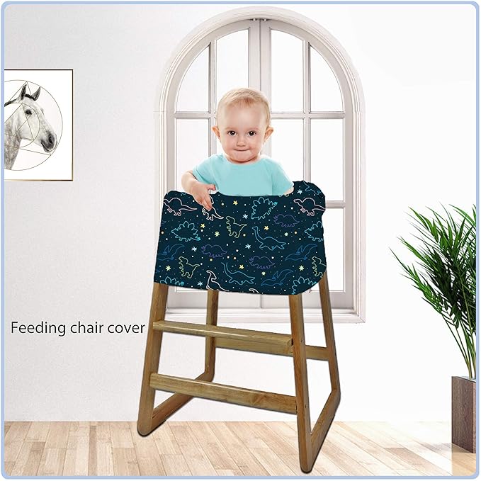 Car Seat Covers Canopy Cover - Multi-use Cover Carseat Canopy, Breathable Breastfeeding Cover, Car Seat Covers for Bbies, Boys & Girls Shower Gifts (Dark Blue Dinosaur)-CubbioJoy