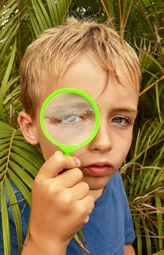 Adventure Kidz Outdoor Exploration Kit, Children’s Binoculars with Case, Flashlight, Compass, Whistle, Magnifying Glass, Backpack. Great Kids Gift Set for Camping, Hiking, STEM and Pretend Play-CubbioJoy