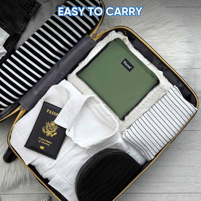 BALEINE 150L Laundry Bag Backpack, 900D Oxford Fabric Large Travel Laundry Bags with Shoulder Straps and 2 Mesh Pockets for College Dorm, Apartment, Laundromat (Green, 150L)-CubbioJoy