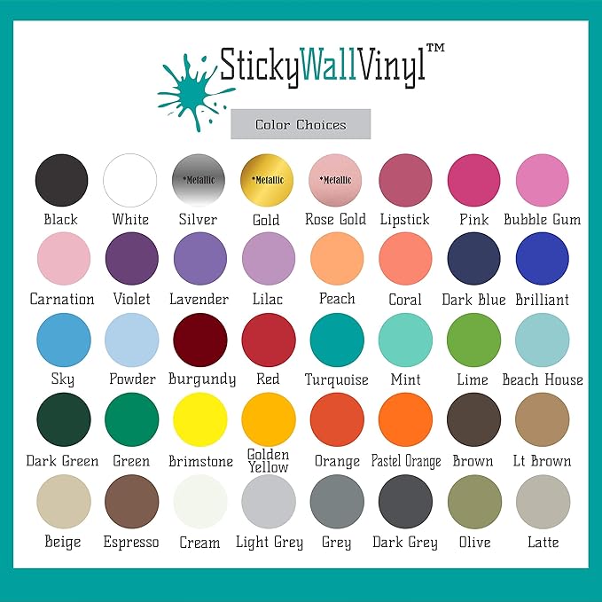 Custom Name & Heart Wall Decal- Baby Boy Girl Unisex - Nursery Decal for Home Bedroom Children - Wall Sticker (397) (42" Wide x 16" high)-CubbioJoy