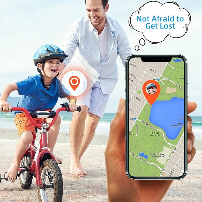 Compatible with Apple AirTag Bracelet for Kids, Camo Nylon Air Tag Wristband, Protective Case for Airtag GPS Tracker Holder, Adjustable Anti Lost Watch Band for Toddler Child Elder (Dark Green)-CubbioJoy