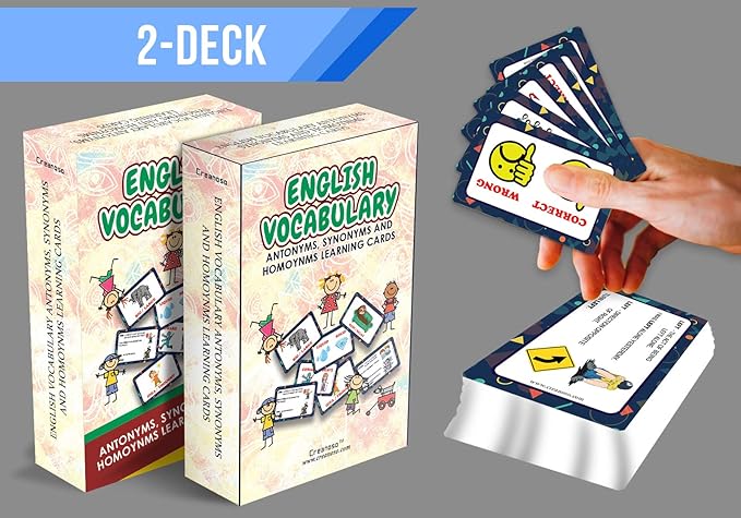 Creanoso US Schools and Learning Flash Cards Series (2-Deck)-CubbioJoy