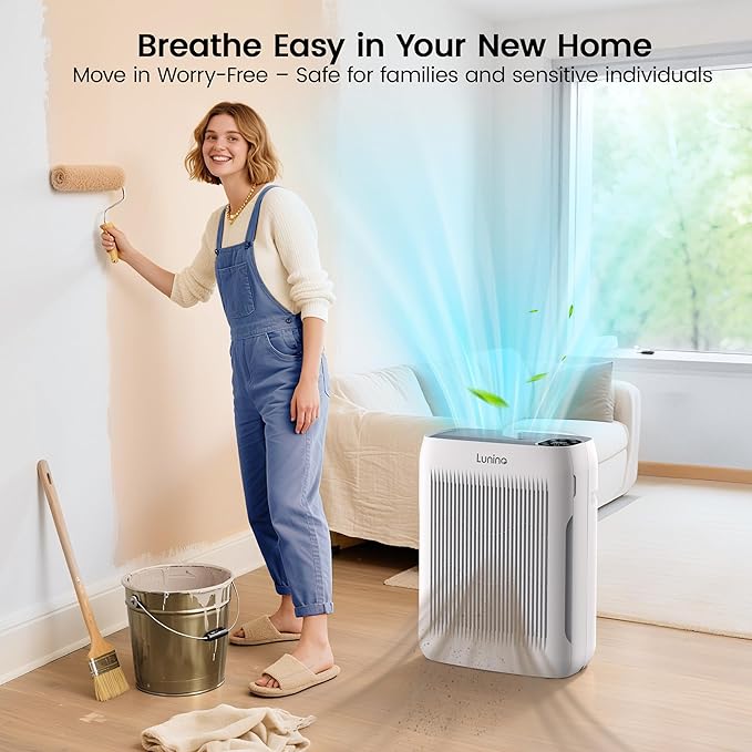 Air Purifiers for Home Large Room up to 3000 Ft², LUNINO Air Purifier with Auto & Pet Mode, 4 Fan Speeds, Aromatherapy, H13 HEPA Washable Filter for Allergies, Pet Hair, Smoke, Odors, Pollen, Dust-CubbioJoy