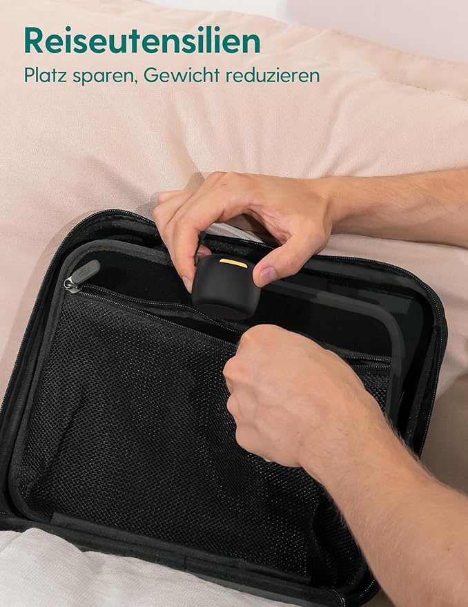 Babelio White Noise Sound Machine, Night Light, Mini and Portable, 15 Non-looping Sounds, Timer, Memory Function, for Adults Baby, Travel-CubbioJoy