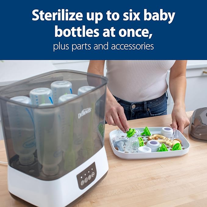 Dr. Brown's All-in-One Sterilizer and Dryer for Baby Bottles, Parts & Other Newborn Essentials-CubbioJoy