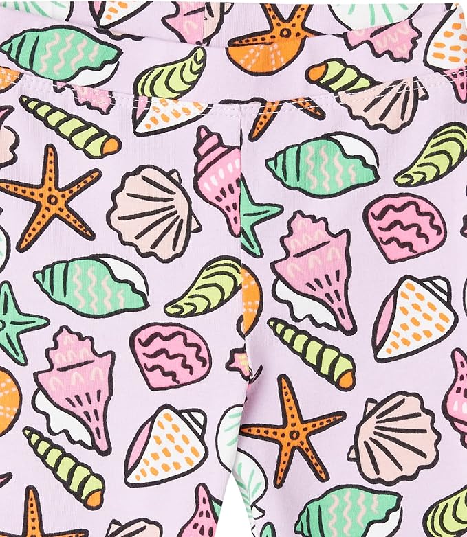 Amazon Essentials Girls and Toddlers' Leggings, Multipacks-CubbioJoy