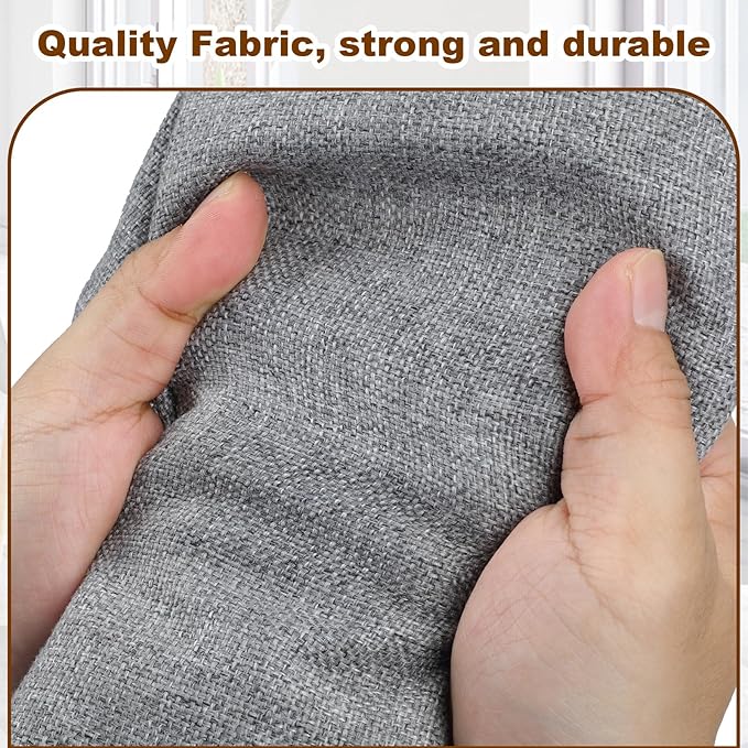 75 Quarts Extra Large Decorative Storage Bins with Lids, 3 Packs Gray Collapsible Storage Bins with Lids, Stackable Storage Bins Decorative Box Storage With Lid Extra Large-CubbioJoy