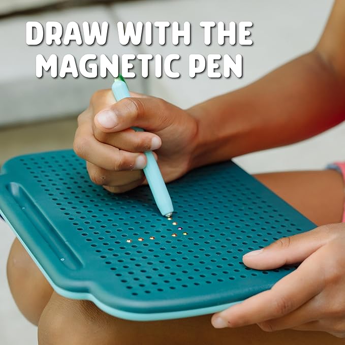 Chuckle & Roar Magnetic Drawing Board Rainbow and Stencil Edition-CubbioJoy