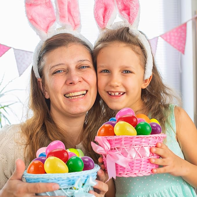 180Pcs Easter Eggs, 2.3" Fillable Bright Colors Plastic Easter Eggs Empty for Easter Hunt, Easter Basket Stuffers, Party Favor, Classroom Prize Supplies ﻿-CubbioJoy