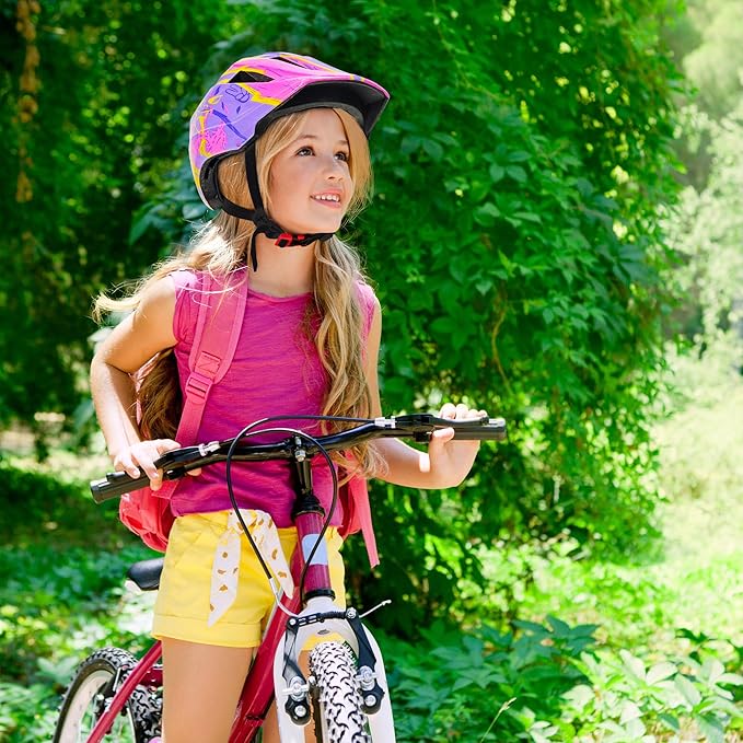 Kids Bike Helmet with Chin Guard, Adjustable Detachable Children’s Full Face Helmet for Girls and Boys, Cycling Helmets Skateboard, Scooter-CubbioJoy