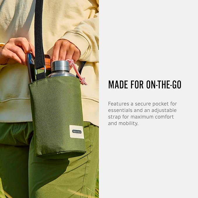 Black+Blum Insulated Bottle Bag - Made with Recycled PET and BPA Free - Bottle Bag for On The Go-CubbioJoy