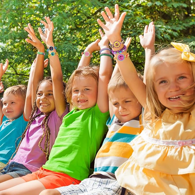 IQKidz Friendship Bracelet Making Kit - Make Bracelets Craft Toys for Girls Age 8-12 yrs, Cool Birthday Gifts for 6 7 9 10 11 Years Old Kids, Christmas Gift Set-CubbioJoy