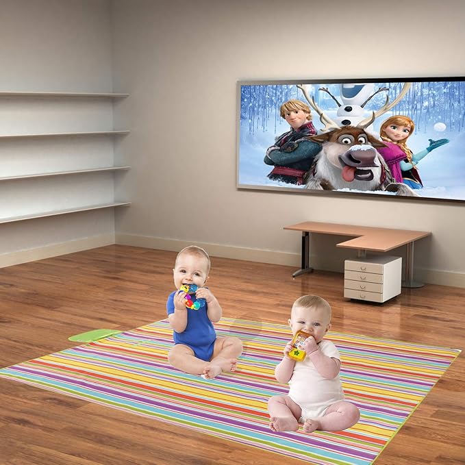 Beach Blanket Extra Large Picnic Blanket Outdoor Blanket Waterproof Sand Free Oversized Camping Mat Foldable Portable Handy Tote for Travel Sports Home Yoga Park Grass Lawn, 79"x57"-CubbioJoy