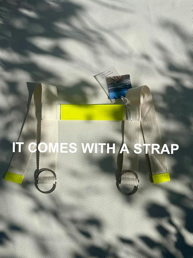 4’9” x 6’3” White Lightweight Water-Resistant Canvas Mat – Picnic, Outdoor, Beach, Park, Camping, Toy Mat-CubbioJoy