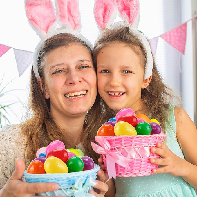 180Pcs Easter Eggs, 2.3" Fillable Bright Colors Plastic Easter Eggs Empty for Easter Hunt, Easter Basket Stuffers, Party Favor, Classroom Prize Supplies ﻿-CubbioJoy