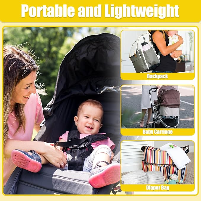 Baby Healthcare and Grooming Kit for Newborn Kids, 24PCS Upgraded Safety Baby Care Kit, Newborn Nursery Health Care Set, Baby Care Products (Yellow)-CubbioJoy