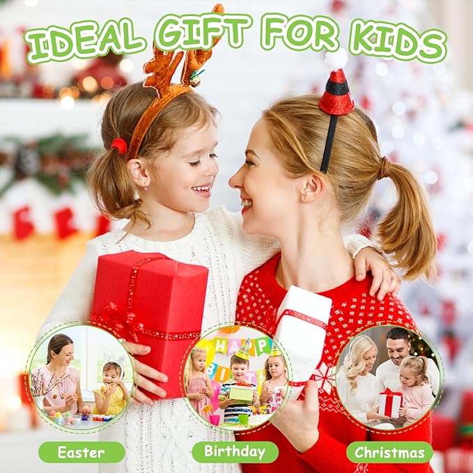 Baby Piano Xylophone Musical Toys - 2 in 1 Wooden Montessori Crocodile Toys for Toddler Kids, 8 Multicolored Key Keyboard Instruments, Preschool Educational Musical Learning Toy for Girls Boys-CubbioJoy