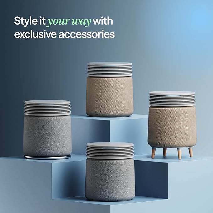 BLUEAIR Air Purifier for Large Rooms & Home - Odor Eliminating Cleans up to 3385 ft², HEPASilent, Smart WiFi, Auto Mode, Doubles as Table, Removes Dust, Smoke, Pet Hair, AHAM Verified, Blue Signature-CubbioJoy