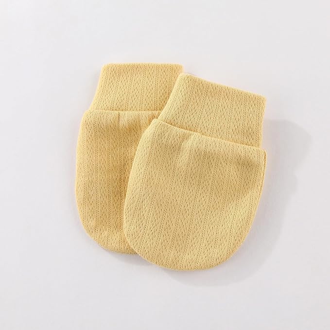 5 Pairs Baby Not Scratch Mittens 0-6 Months New Born Boy Girl Gloves Cute Infant Accessories-CubbioJoy