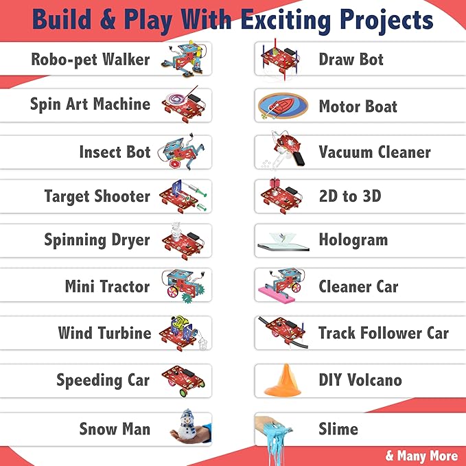 Butterfly EduFields 200+ Jumbo STEM Projects Kit for Kids Age 12-14 | Engineering & Science Experiments for 8-12 Year Olds | Electronics Circuits | Best Birthday Gift for Kids Age 12-14-CubbioJoy