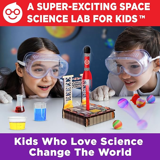 Doctor Jupiter Space Science Toy, Crafts Kit for Kids | Birthday Gifts for Boys 8+ Years Old | STEM Toy with 50+ Experiments | Learning & Educational Kits, Planet Toys-CubbioJoy