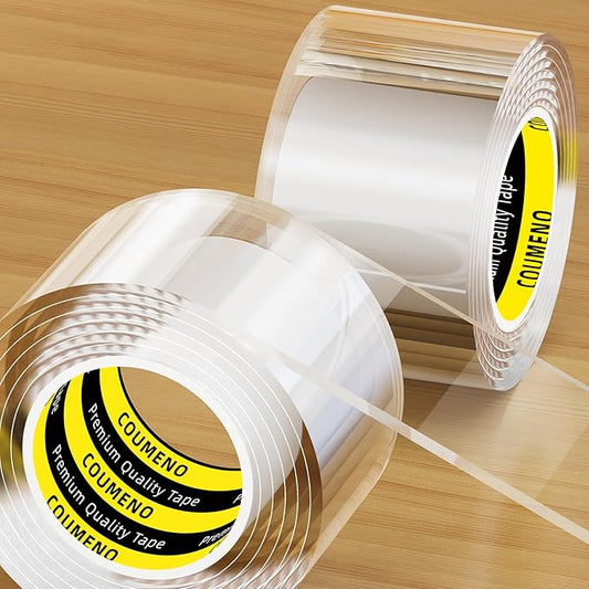 2Pack Clear Edge Protector,Safe Corner Protector, Anti-Sharp Edge Protector, for Furniture, Drawers, Tables, Cabinets 2inX3.28FT-CubbioJoy