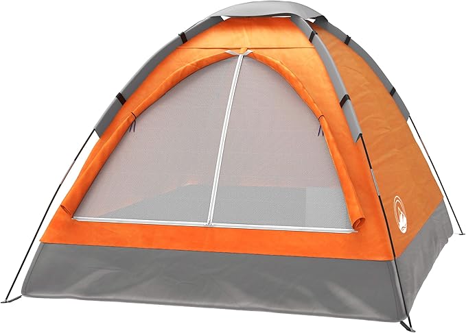 2-Person Dome Tent – Easy Set Up Shelter with Rain Fly and Carrying Bag for Camping-CubbioJoy